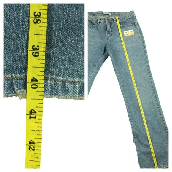 Ladies Lee Pants Jeans SIze 10m Midrise Bootcut - Picture 4 of 7